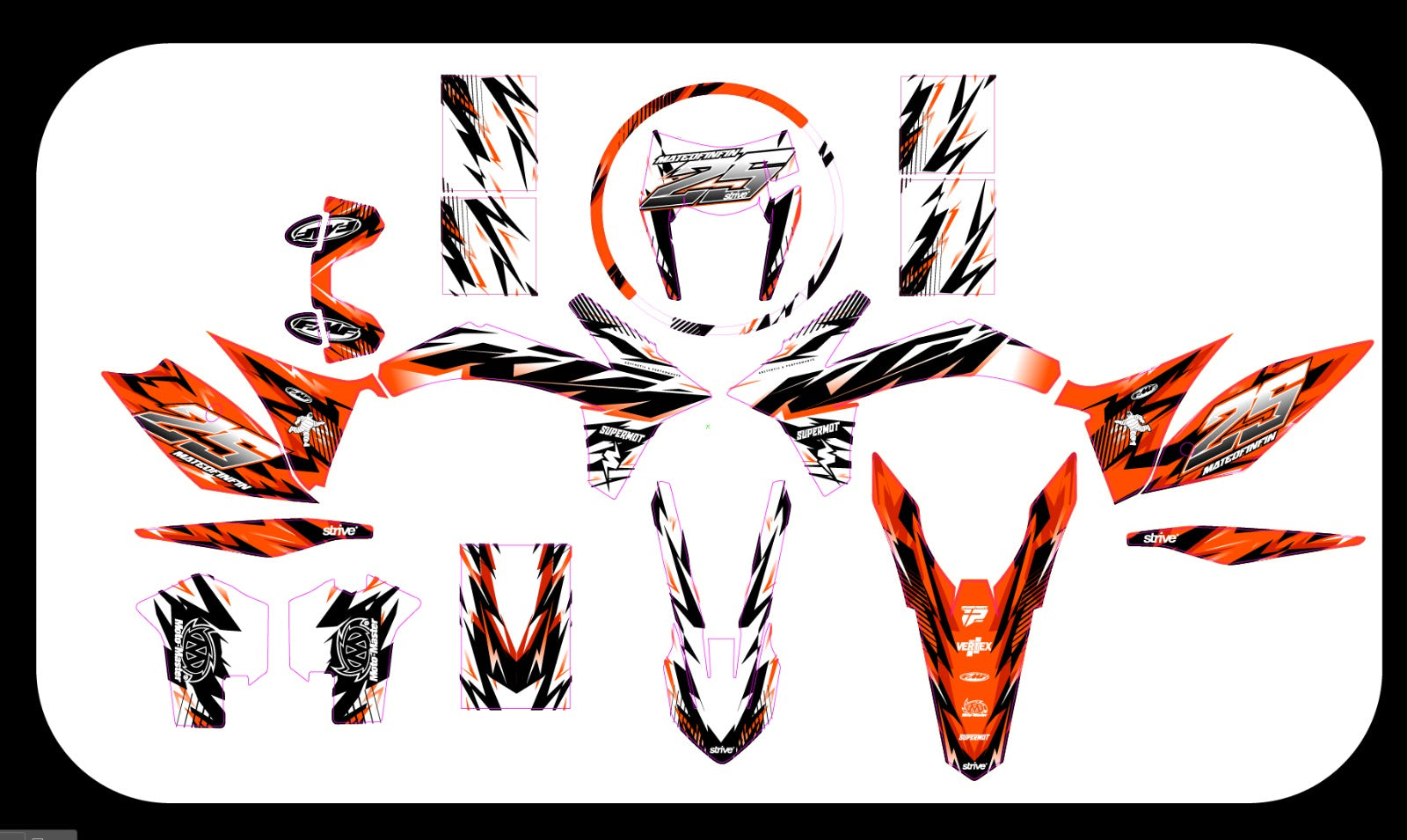 KIT DÉCO 100% PERSO 50CC