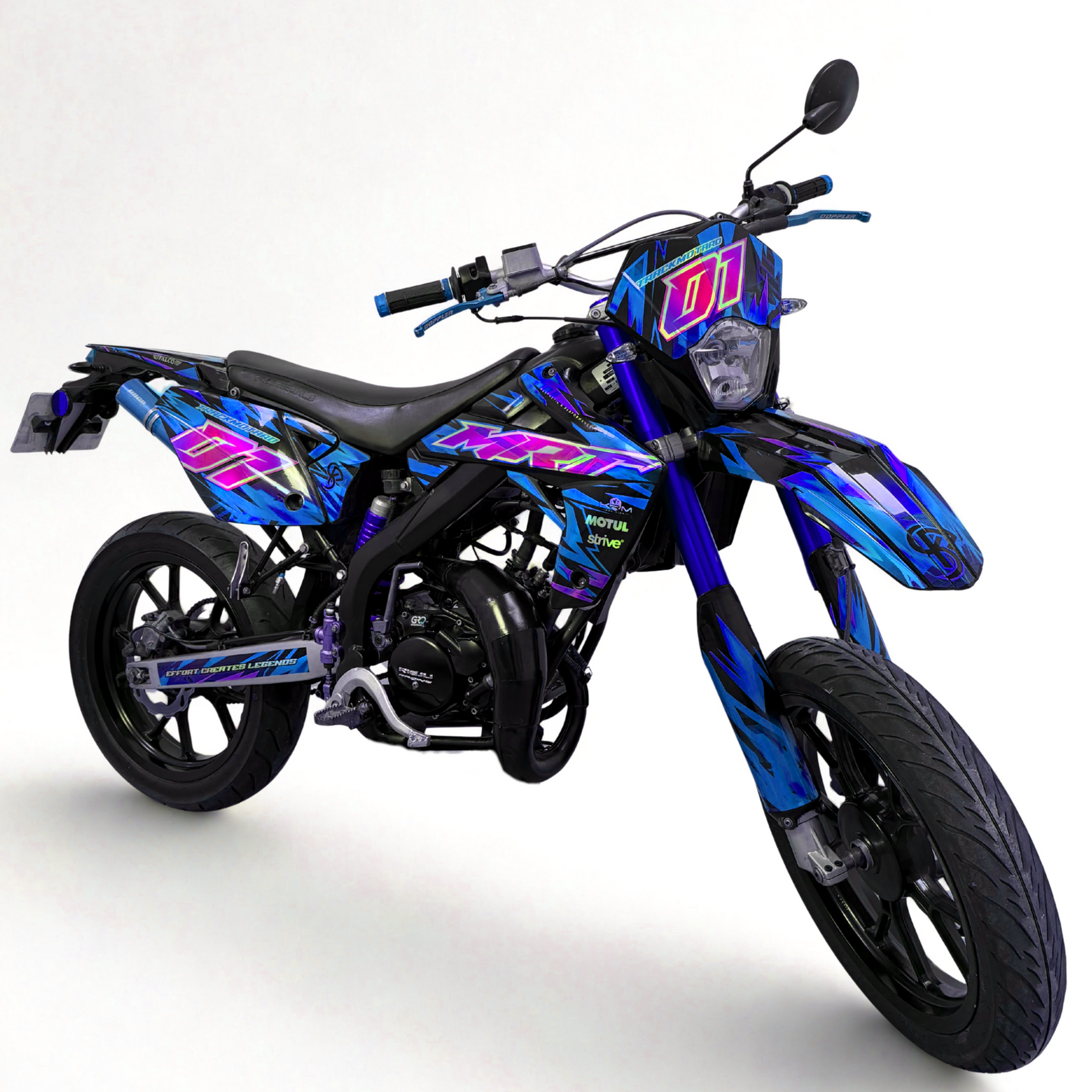 KIT DECO GALACTIQUA 50CC - SEMI-PERSONNALISABLE